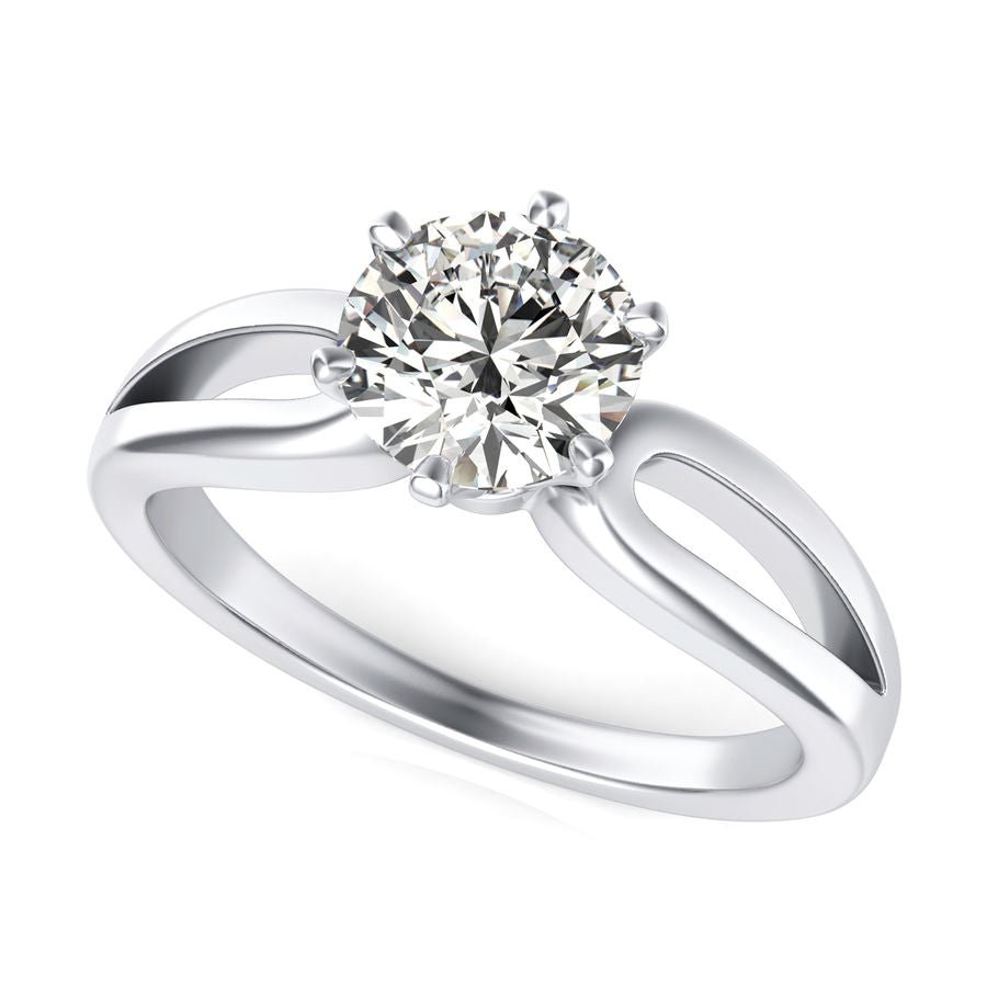 Solitaire Engagement Ring - Jewelry Exchange Center
