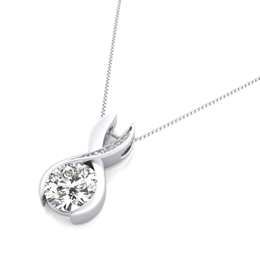Solitaire Pendant - Jewelry Exchange Center
