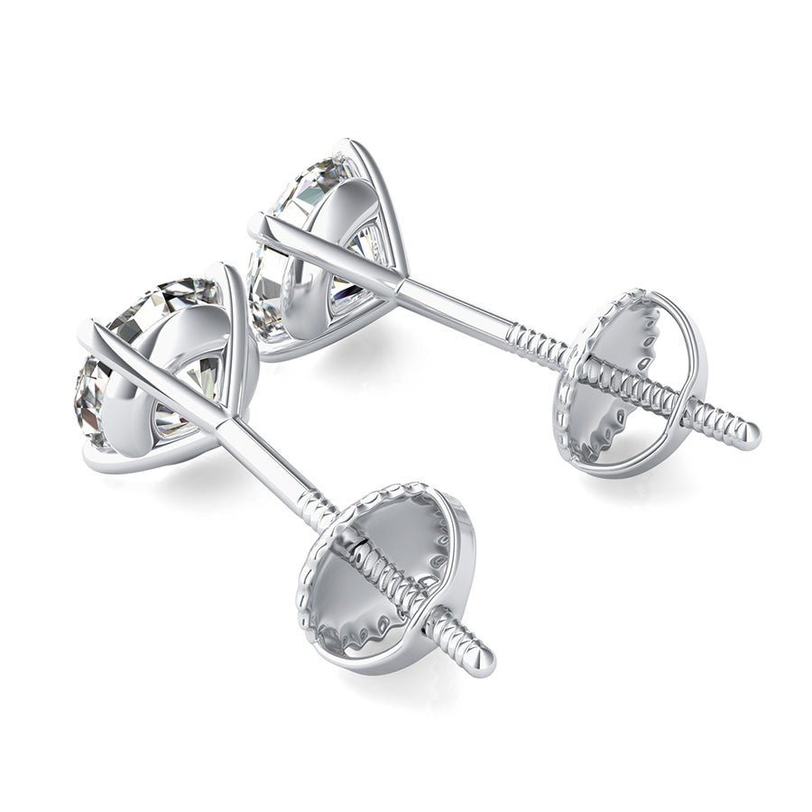 Solitaire Stud Earrings - Jewelry Exchange Center