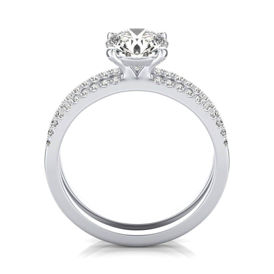 Split Shank Engagement Ring - Jewelry Exchange Center