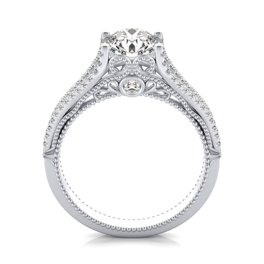 Split Shank Engagement Ring - Jewelry Exchange Center