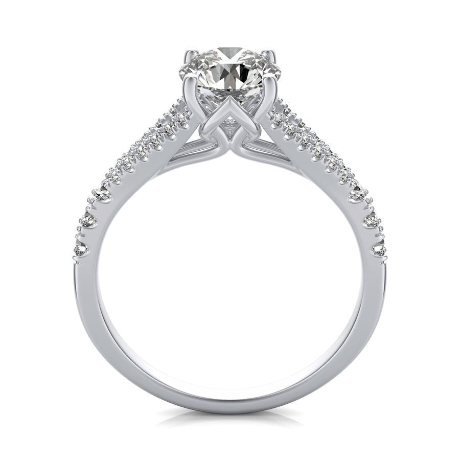 Split Shank Engagement Ring - Jewelry Exchange Center