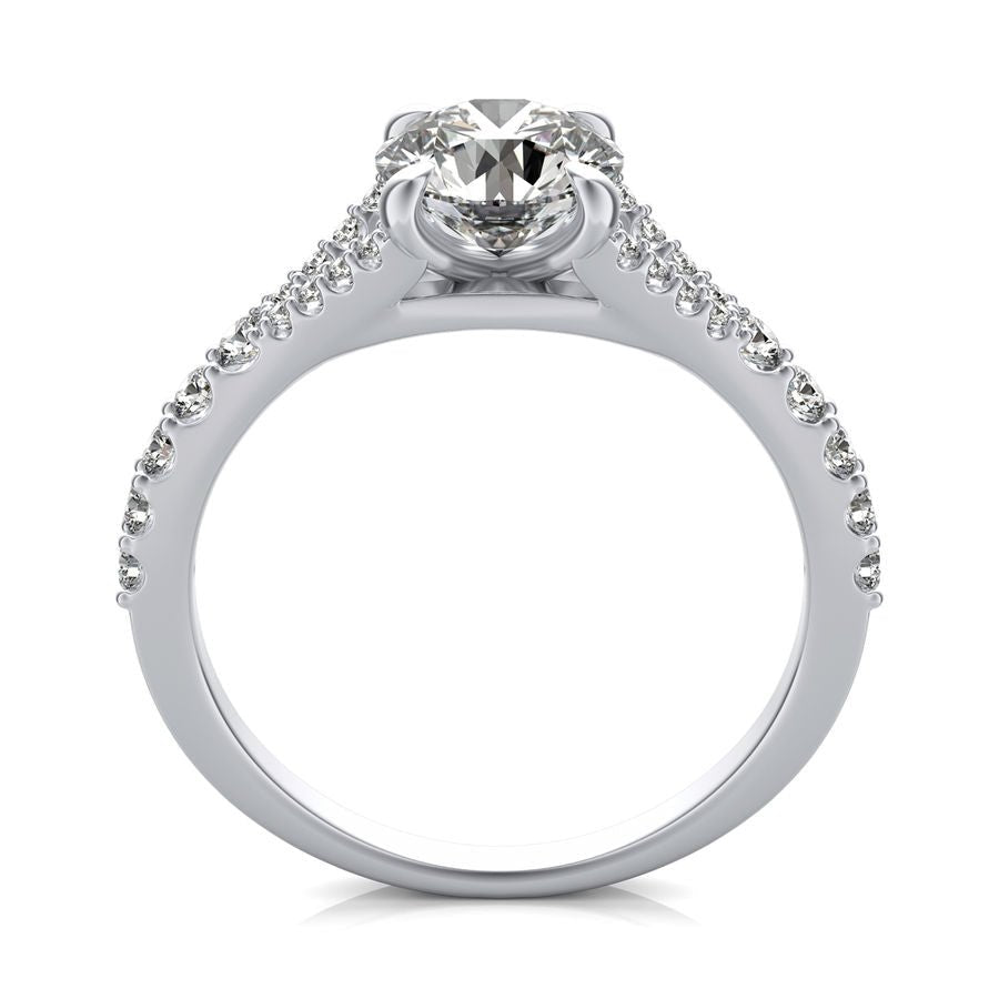 Split Shank Engagement Ring - Jewelry Exchange Center