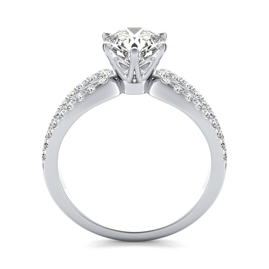 Victoria Royal Infinity Split Engagement Ring - Jewelry Exchange Center